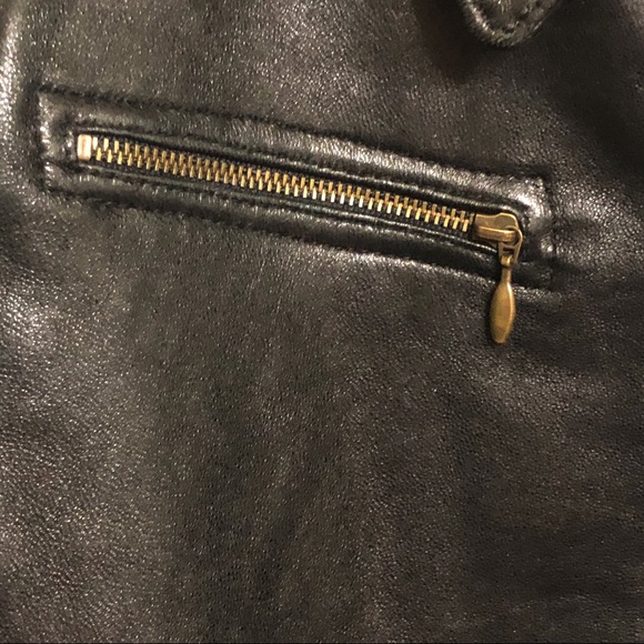 J Percy for Marvin Richards Leather Jacket Lined - Picture 11 of 11